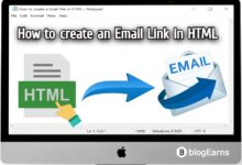 How to create a Email link in HTML