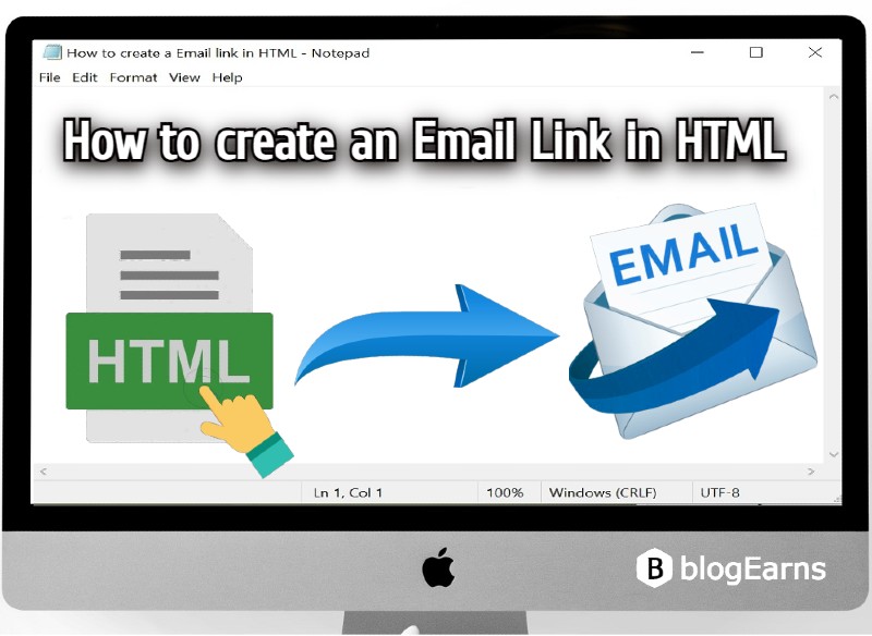 How to create a Email link in HTML