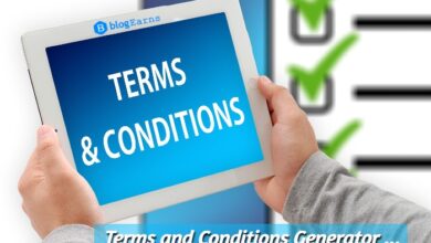 Terms and Conditions Generator