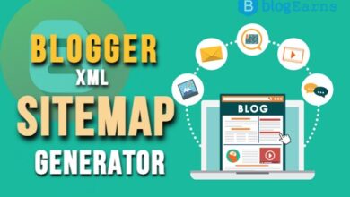 blogger xml sitemap generator-