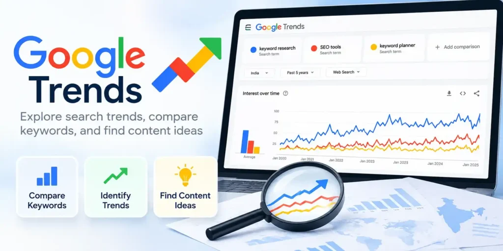 Google Trends - Keywords trends across world