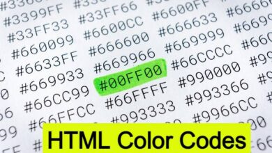 html color codes