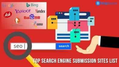 Top Search Engine Submission Sites List