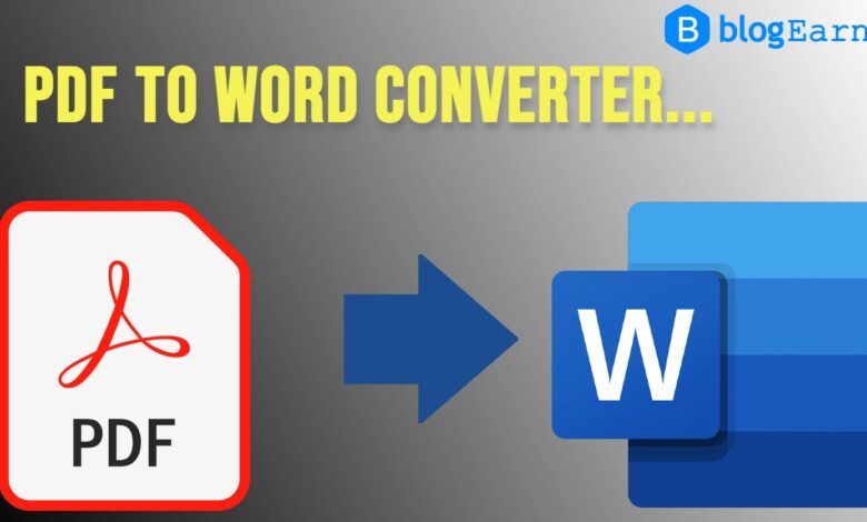 Free-pdf-to-word-converter