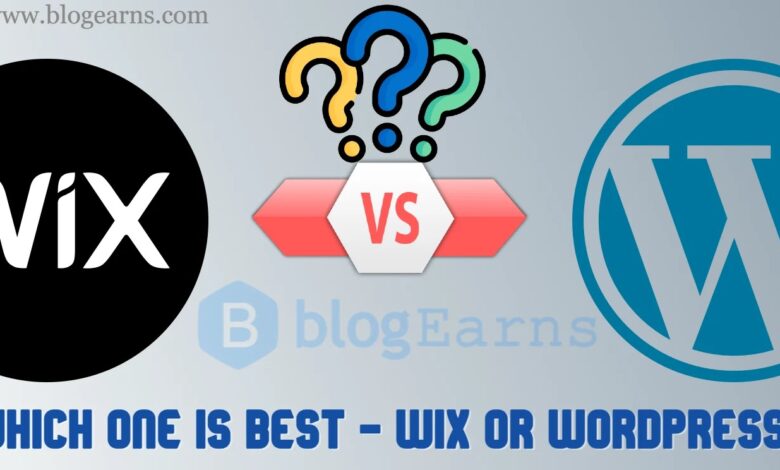 Which one is best - Wix or WordPress