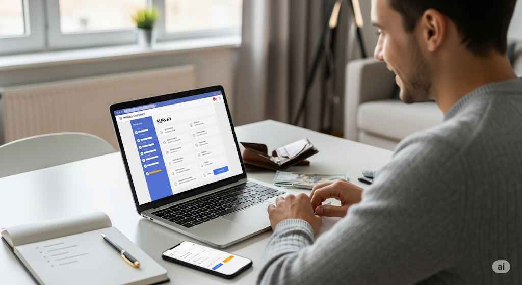 Earn Through Online Surveys and Market Research