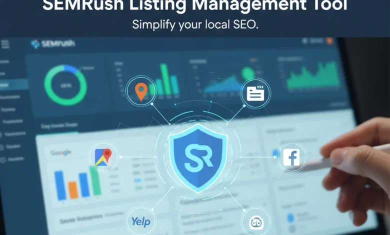 semrush listing management tool