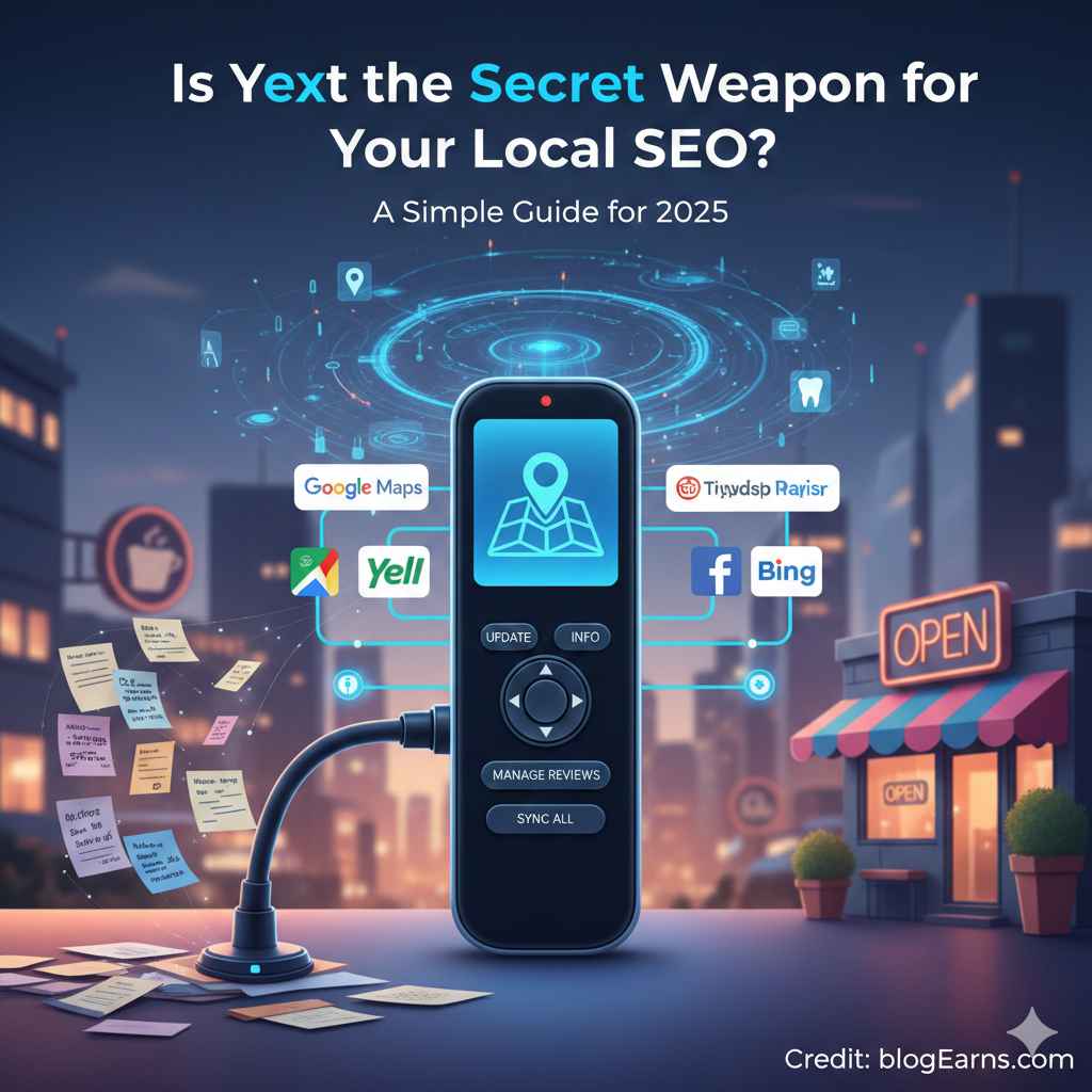 Yext Local SEO for regional business listing