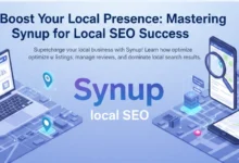 Synup local SEO for business listing