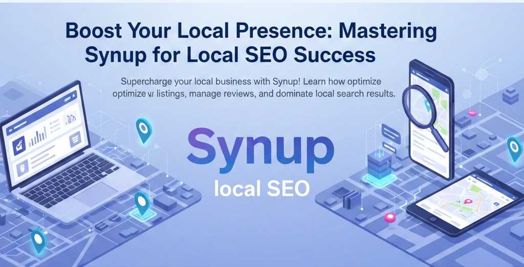 Synup local SEO for business listing