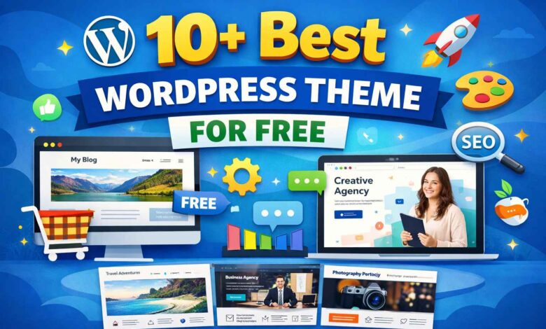 10+ Best WordPress theme for free
