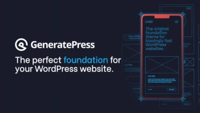 GeneratePress WordPress theme