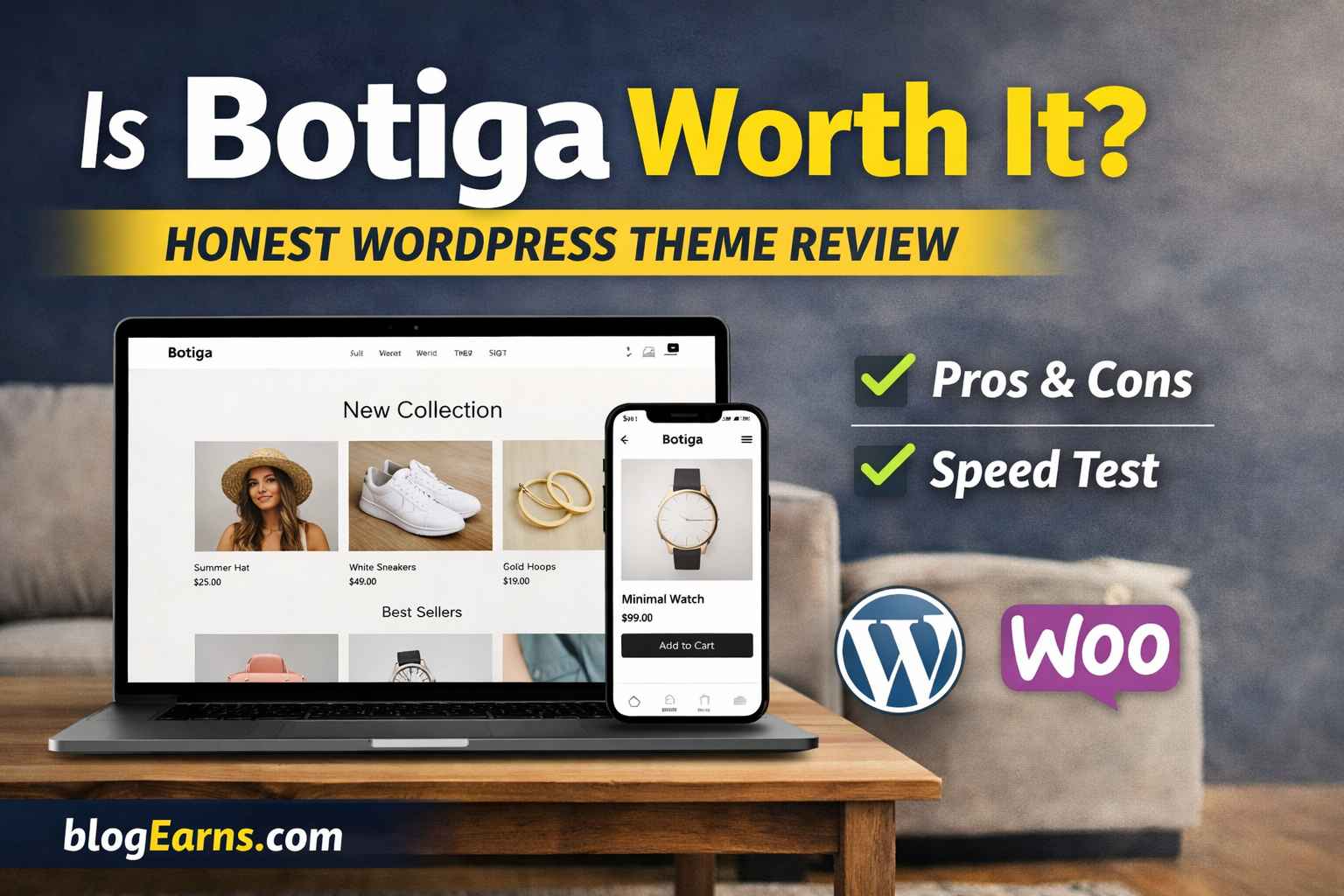Botiga WordPress Theme Review