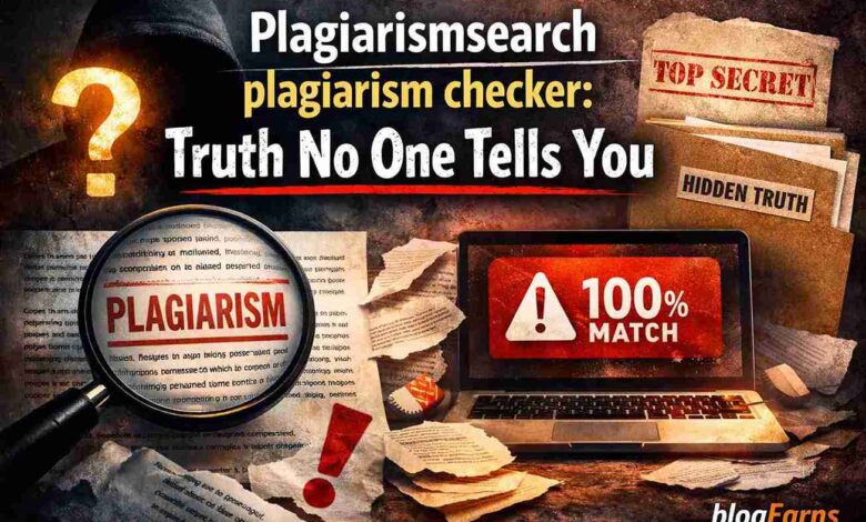Plagiarismsearch plagiarism checker review