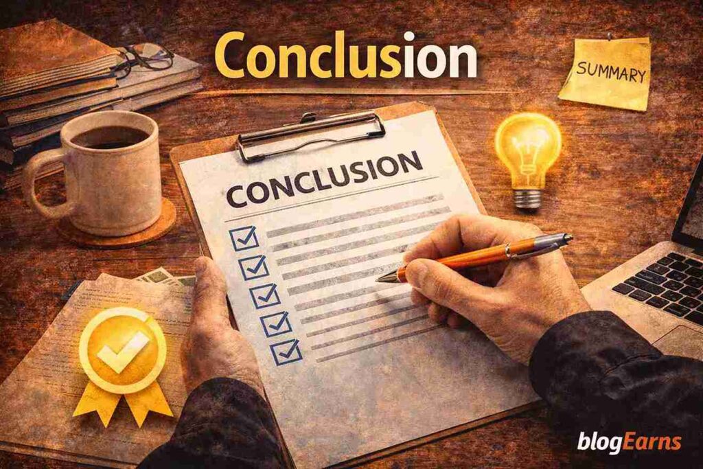 Plagiarismsearch plagiarism checker - conclusion