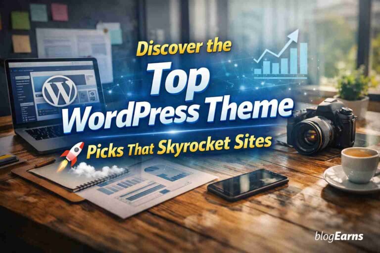 Discover the Top WordPress Theme Picks That Skyrocket Sites - BlogEarns