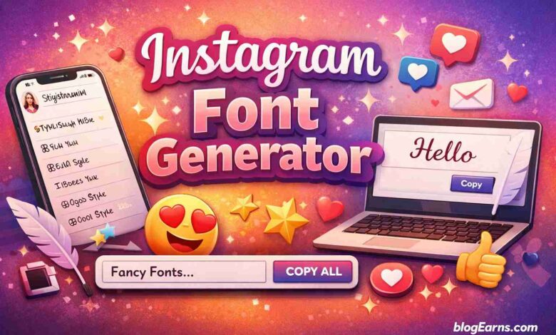 Instagram Font Generator
