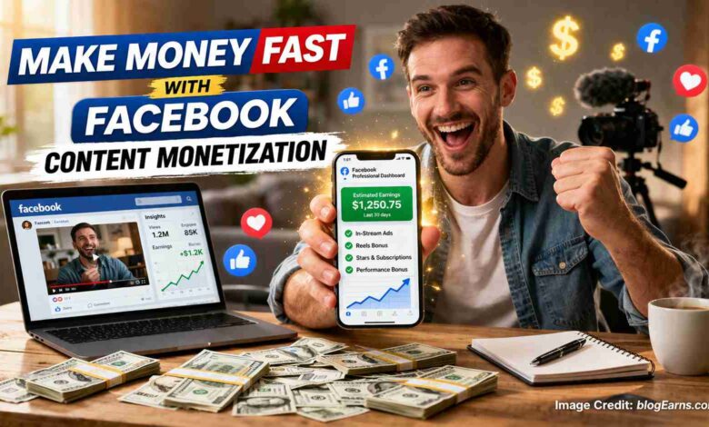Facebook content monetization guide