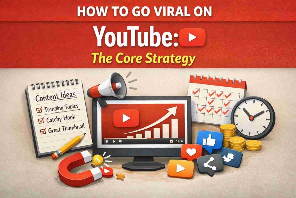 How to Go Viral on YouTube Fast - The Core Strategy