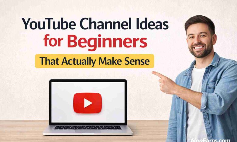 YouTube Channel Ideas for Beginners That Actually Make Sense
