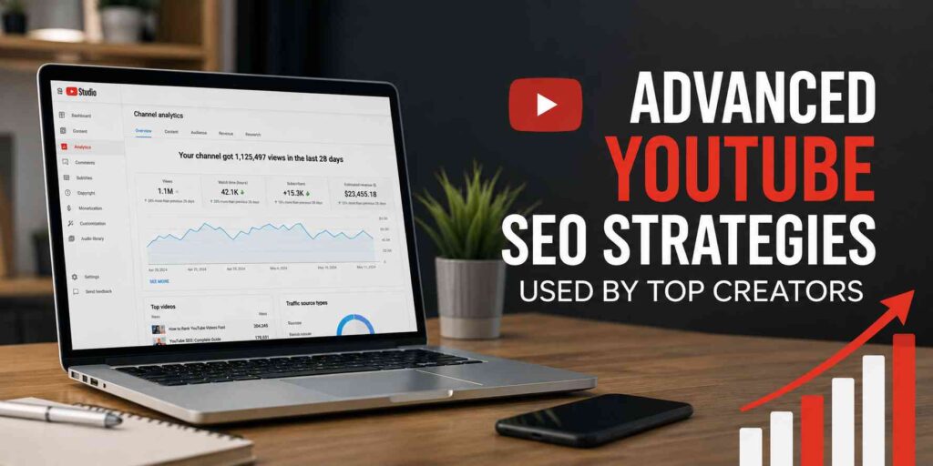 Advanced YouTube SEO Strategies Used by Top Creators