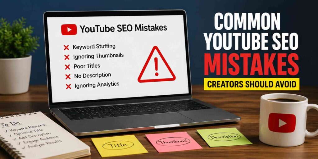 Common YouTube SEO Mistakes Creators Should Avoid
