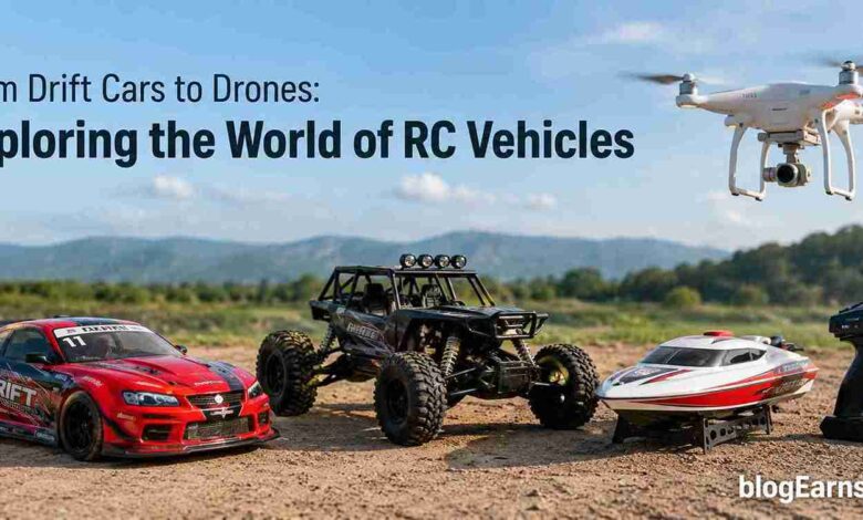 From Drift Cars to Drones: Exploring the World of RC Vehicles