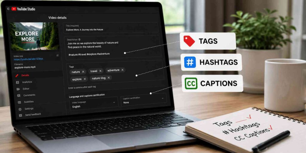 Tags, Hashtags, and Captions Still Matter