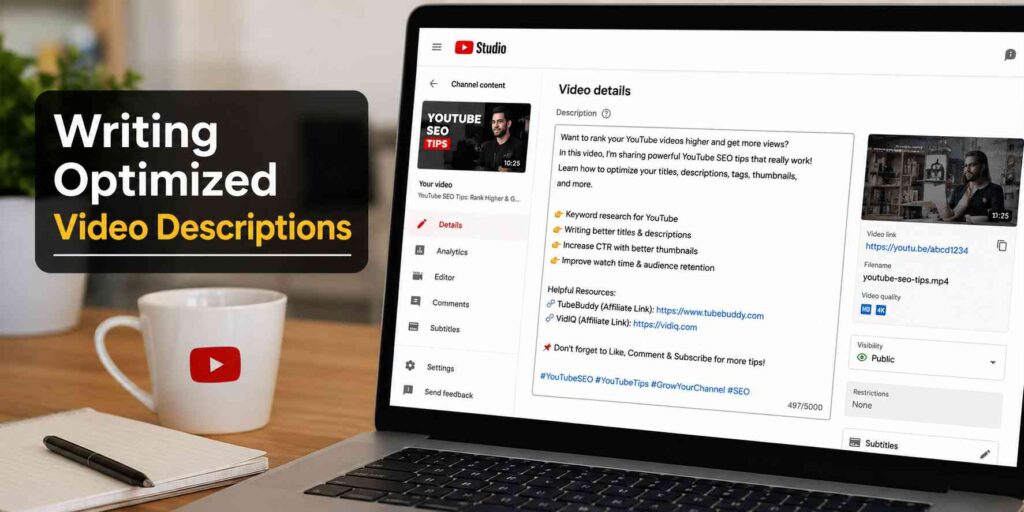 Writing Optimized Video Descriptions