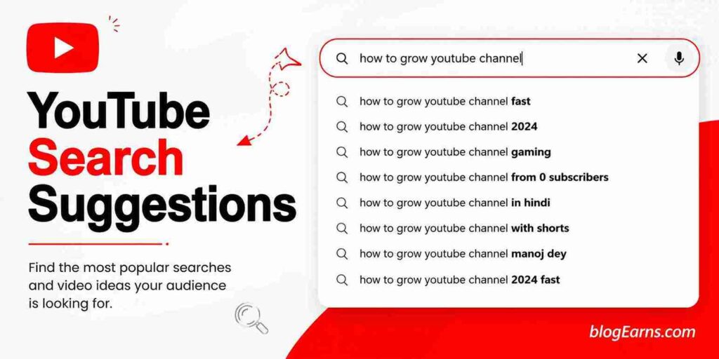 YouTube Search Suggestions
