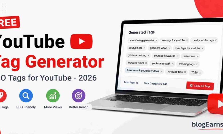 YouTube tag generator