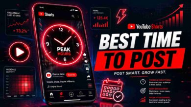 Best time to post your YouTube shorts