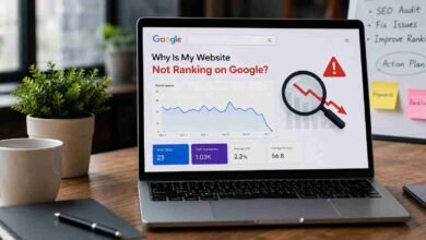 Why website not ranking on Google