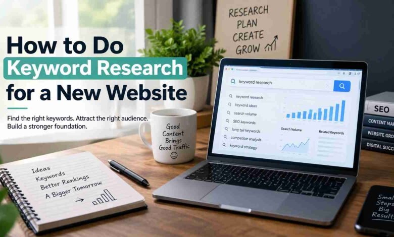 How to do a keyword research for a new website