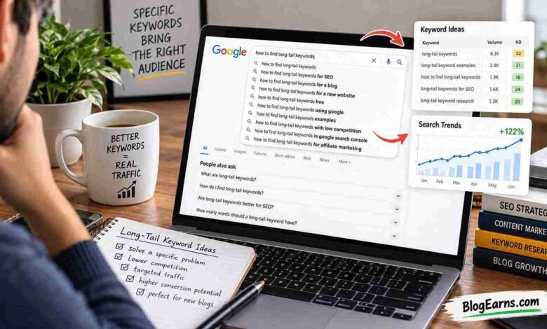 How to find long-tail keywords