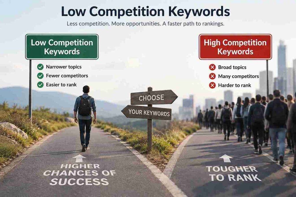 Low Competition Keywords