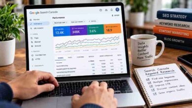 Google search console keyword research