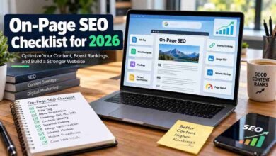 On-page SEO checklist for optimizing a website