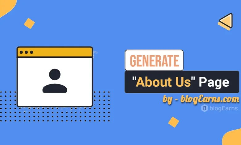 about-us-page-generator