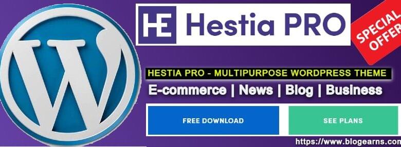 Hestia Pro WordPress theme