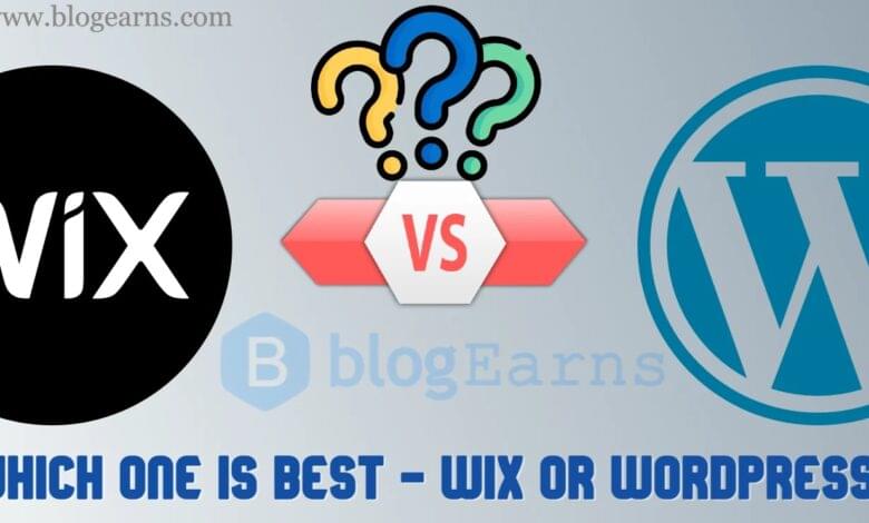 Which one is best - Wix or WordPress