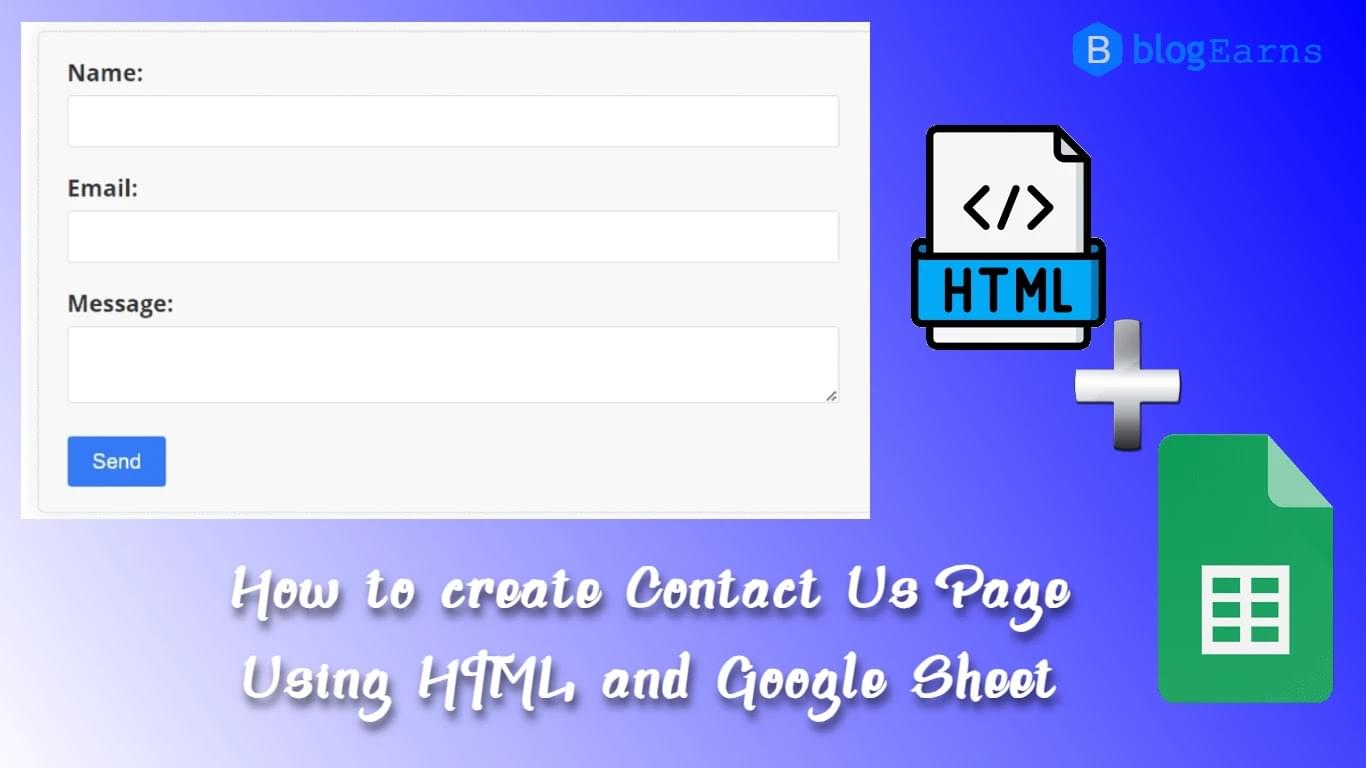 ContactUsFormGoogleSheet