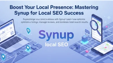 Synup local SEO for business listing