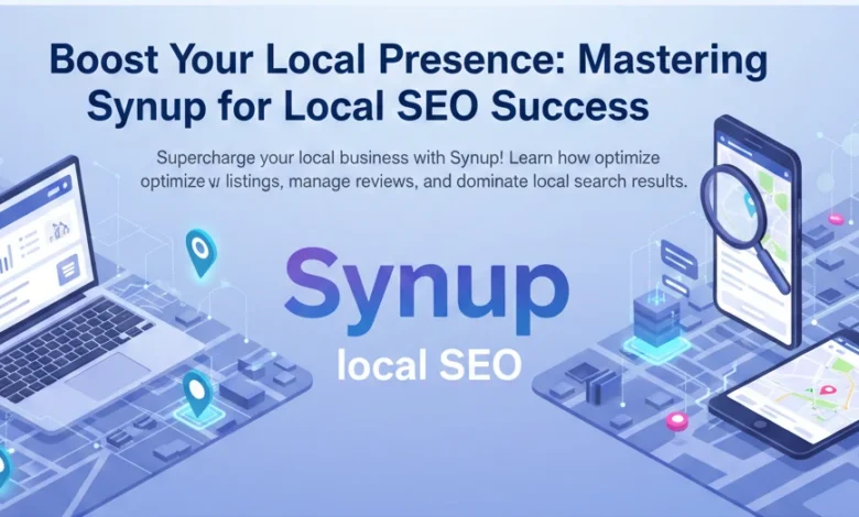 Synup local SEO for business listing