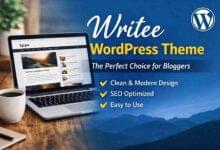 Writee WordPress Theme - Free