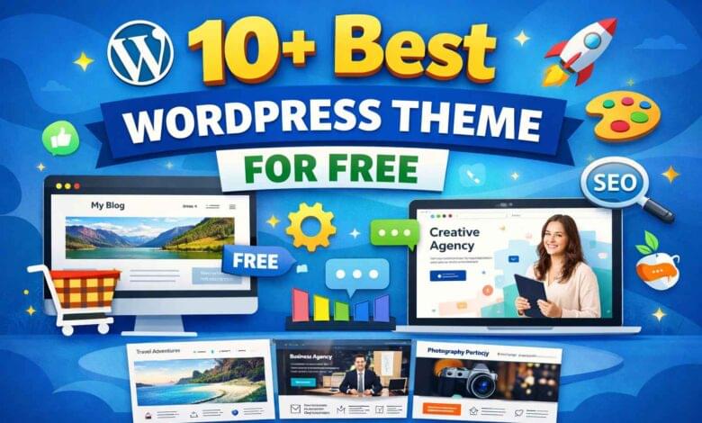 10+ Best WordPress theme for free