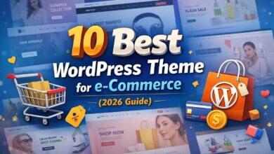 WordPress theme for e-commerce